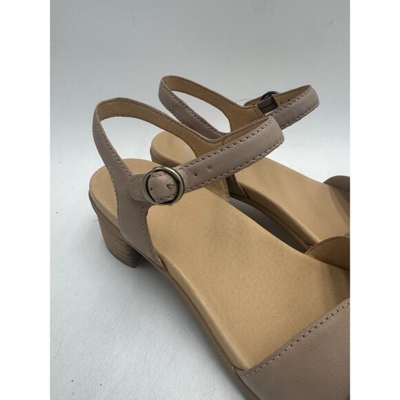 Dansko TESSIE NAPPA Women's NEW Sandal Beige EU Size 40 (5014-650300) - Picture 3 of 11